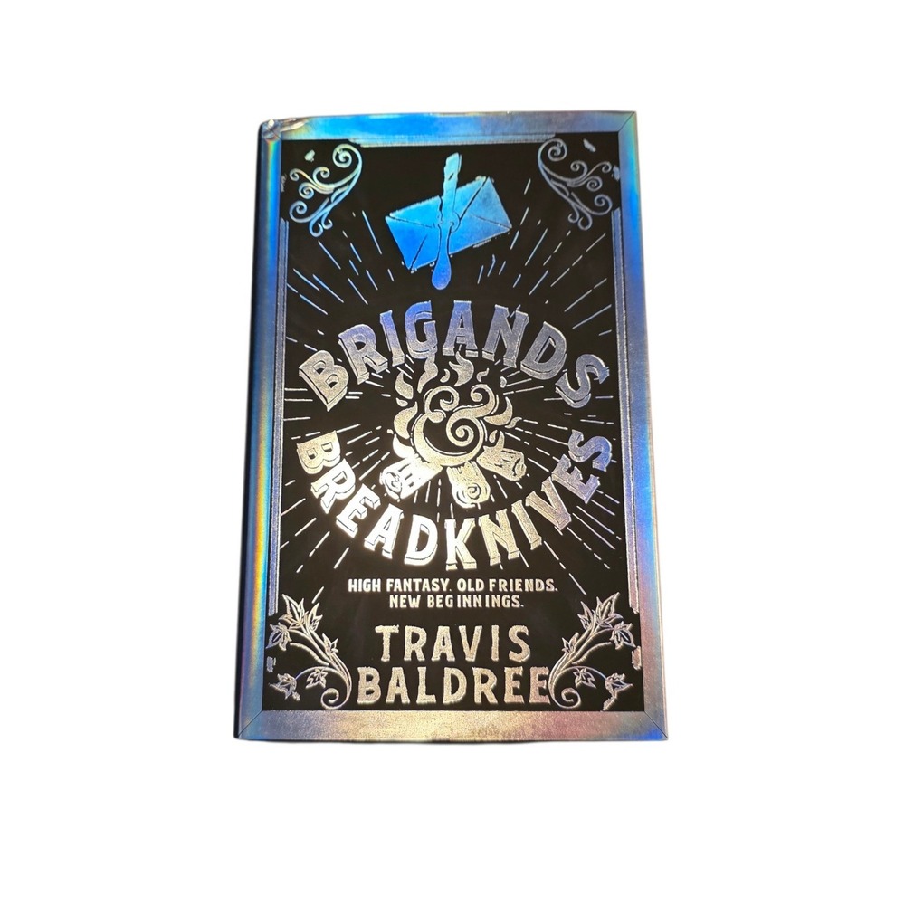 Travis Baldree Brigands & Breadknives FairyLoot Signed Exclusive Edition Book